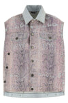 janette cotton denim vest