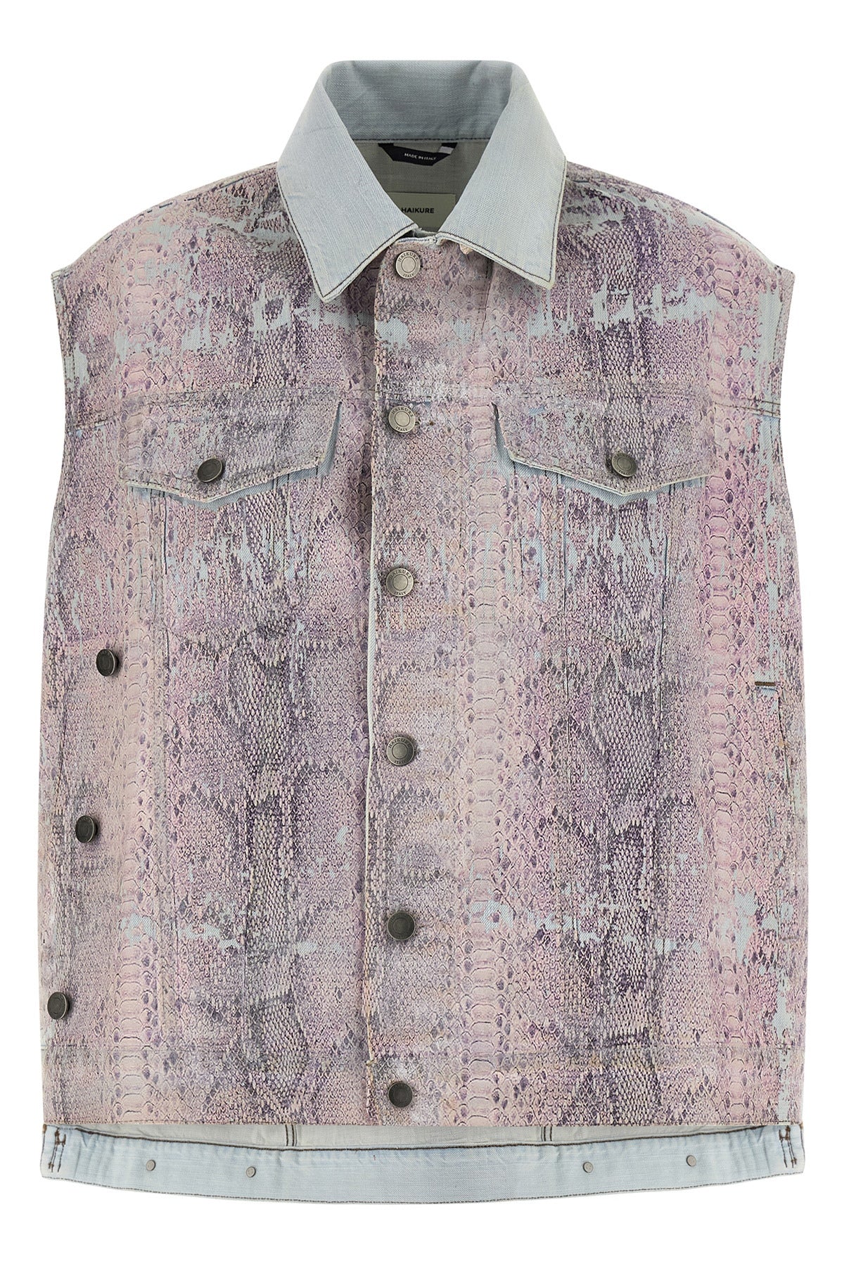 janette cotton denim vest