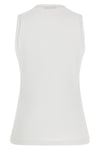 the balmain top defines contemporary luxury through an essential and rigorous co