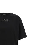 the balmain t-shirt redefines everyday luxury through a precise and structured s