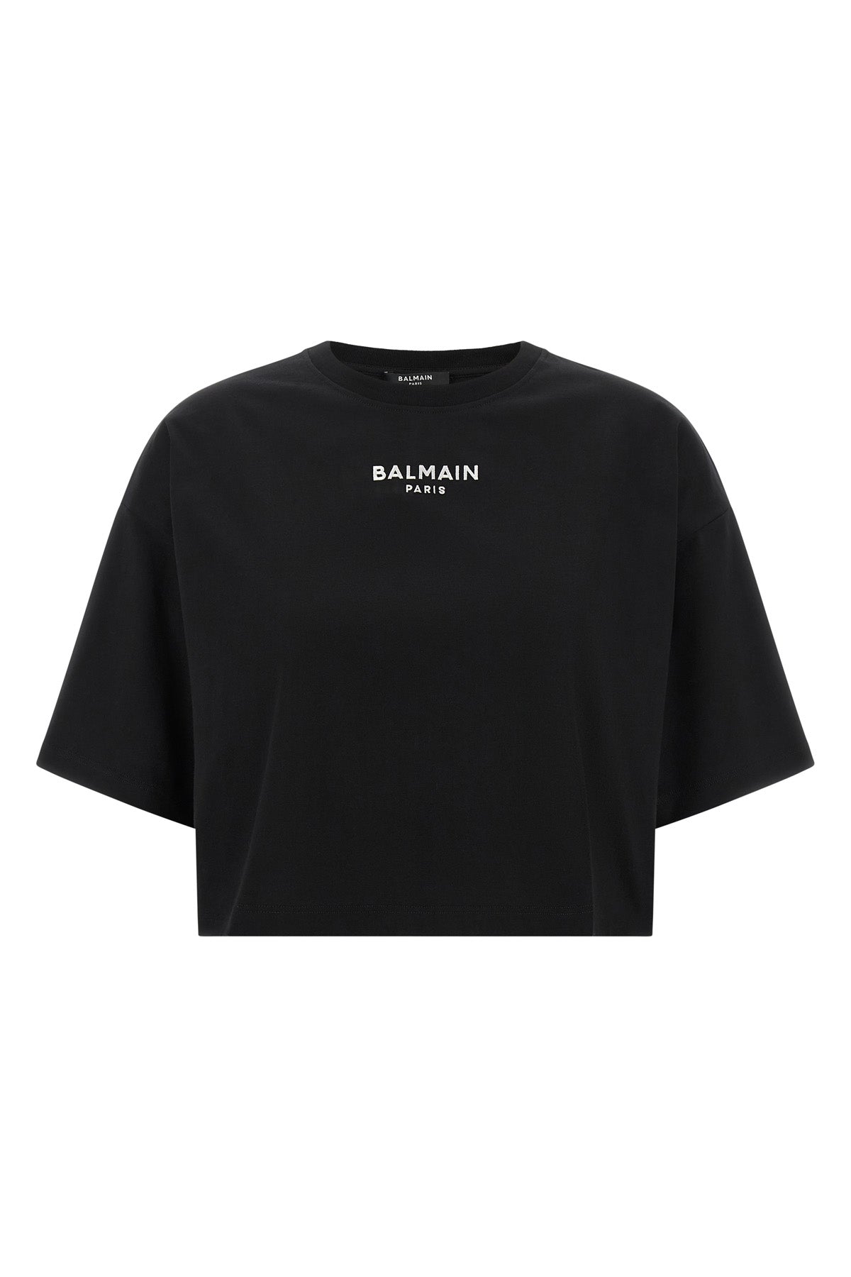 the balmain t-shirt redefines everyday luxury through a precise and structured s