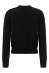 the balmain crew neck sweater sets a new standard in contemporary knitwear