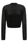 the cardigan balmain defines a new concept of structured elegance