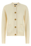the balmain cardigan in cashmere and virgin wool blend sets a new standard in ta