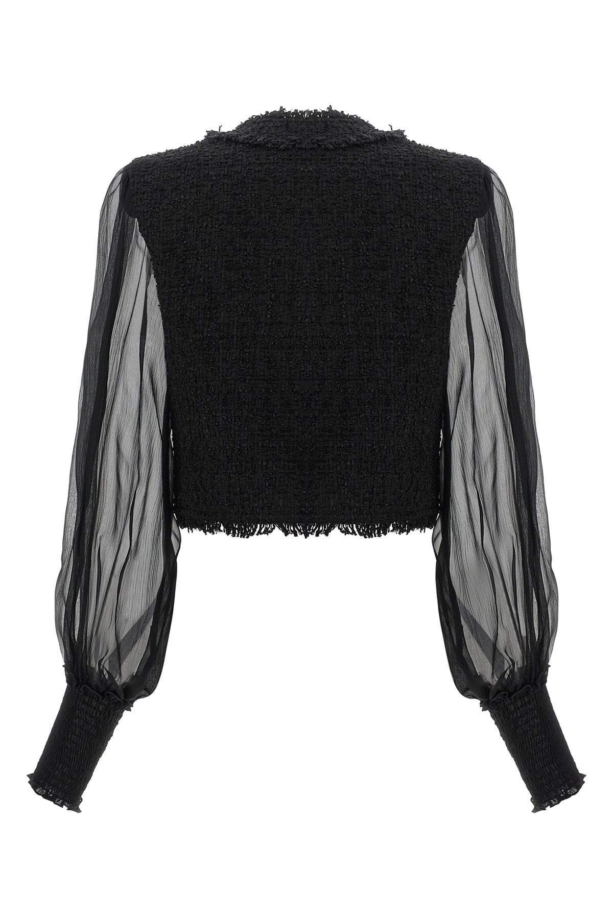 the spencer blazer by balmain redefines the codes of tailoring through a play of