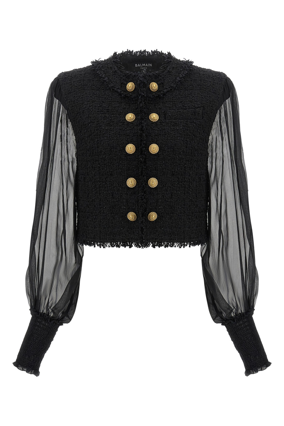 BALMAIN 34 the spencer blazer by balmain redefines the codes of tailoring through a play of