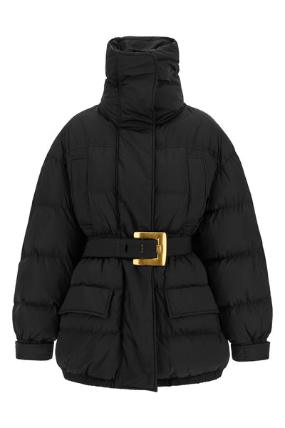 balmain padded down jacket sets new standards for winter outerwear through a str