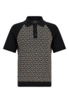 the balmain short-sleeved polo shirt