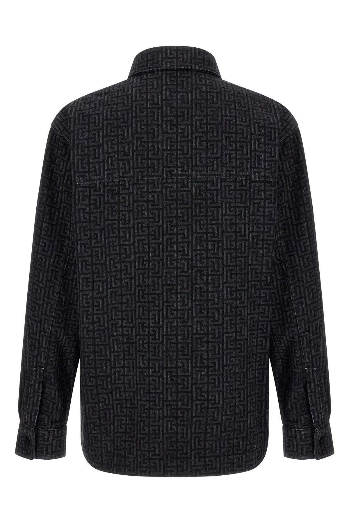 the balmain pure cotton overshirt