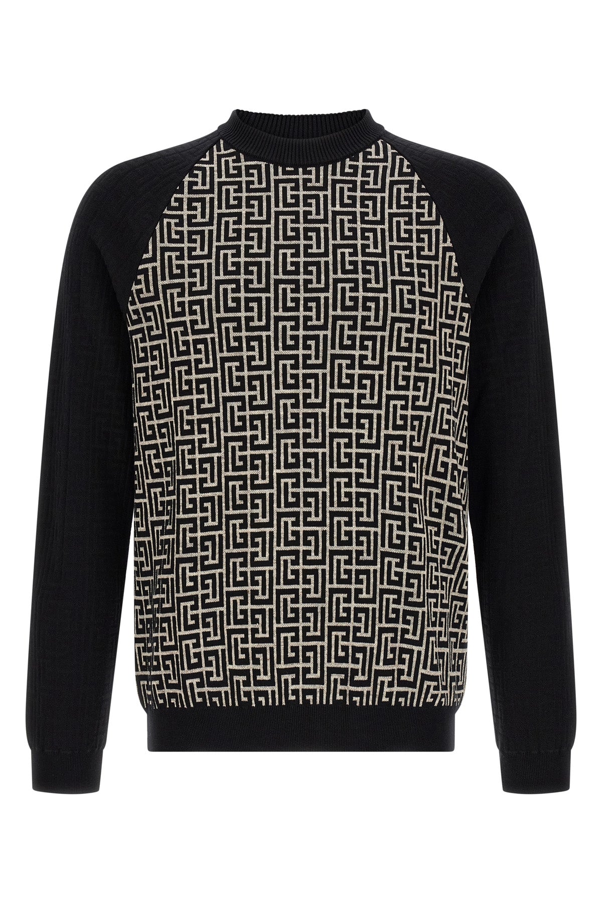 the balmain crew neck sweater