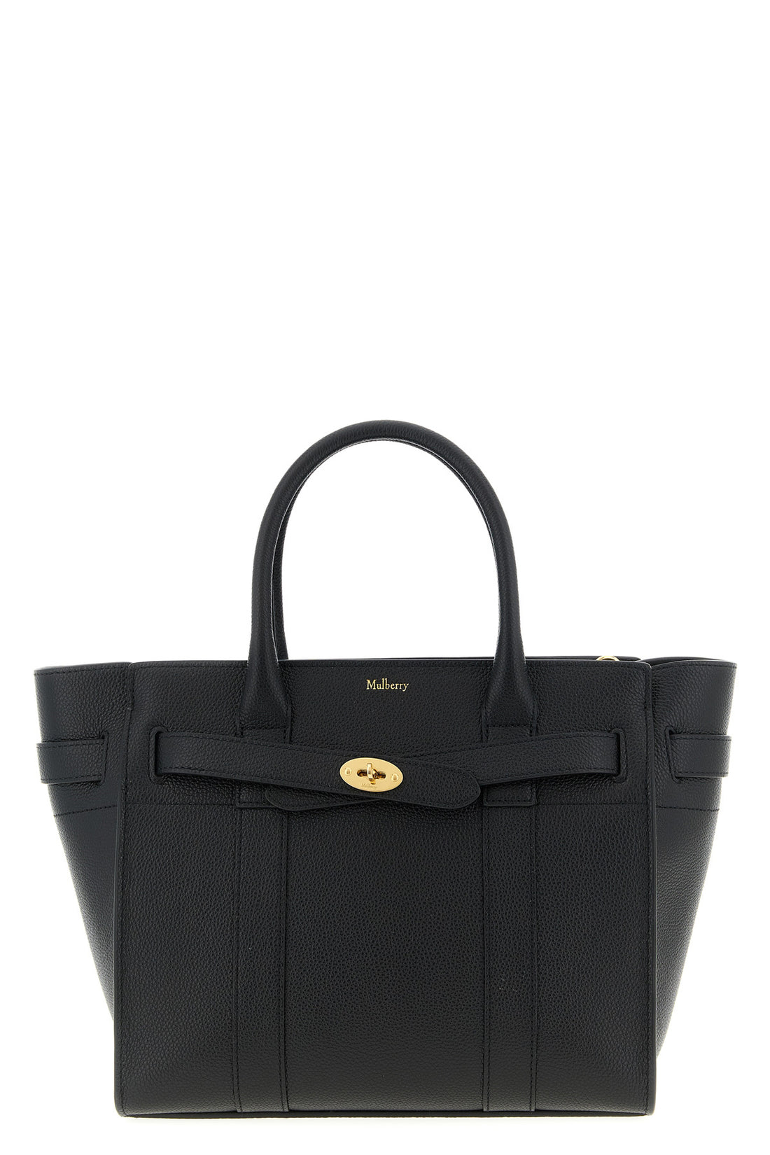 MULBERRY OS shopping small zipped bayswater garnet leather