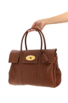 baysweater shoulder bag in grainy leather