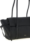 the mulberry soft bayswater small shoulder bag in black hammered calf leather