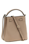 small islington bucket bag in hammered leather