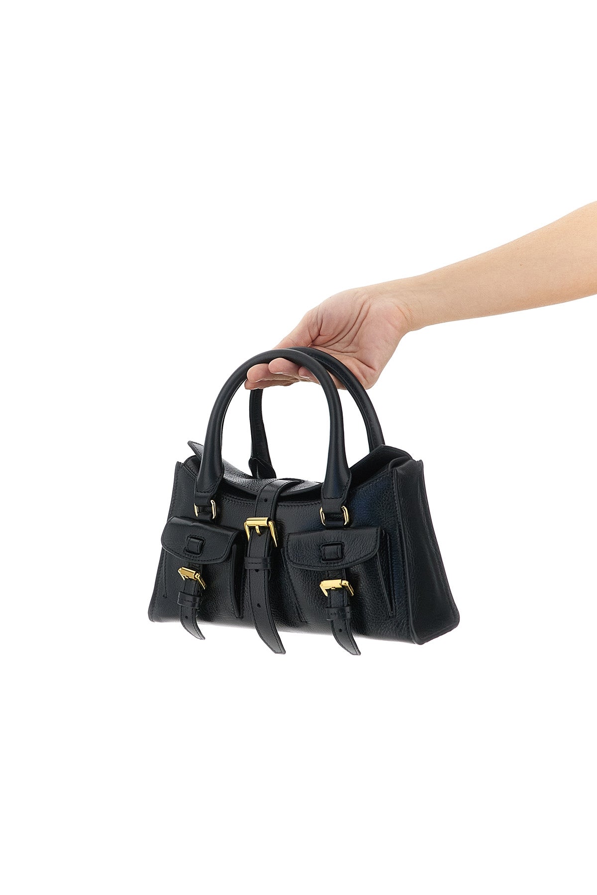 roxanne mini smooth leather handbag