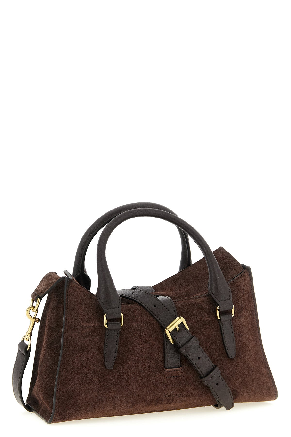 roxanne small suede handbag