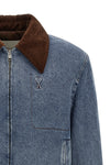 the ami paris denim jacket
