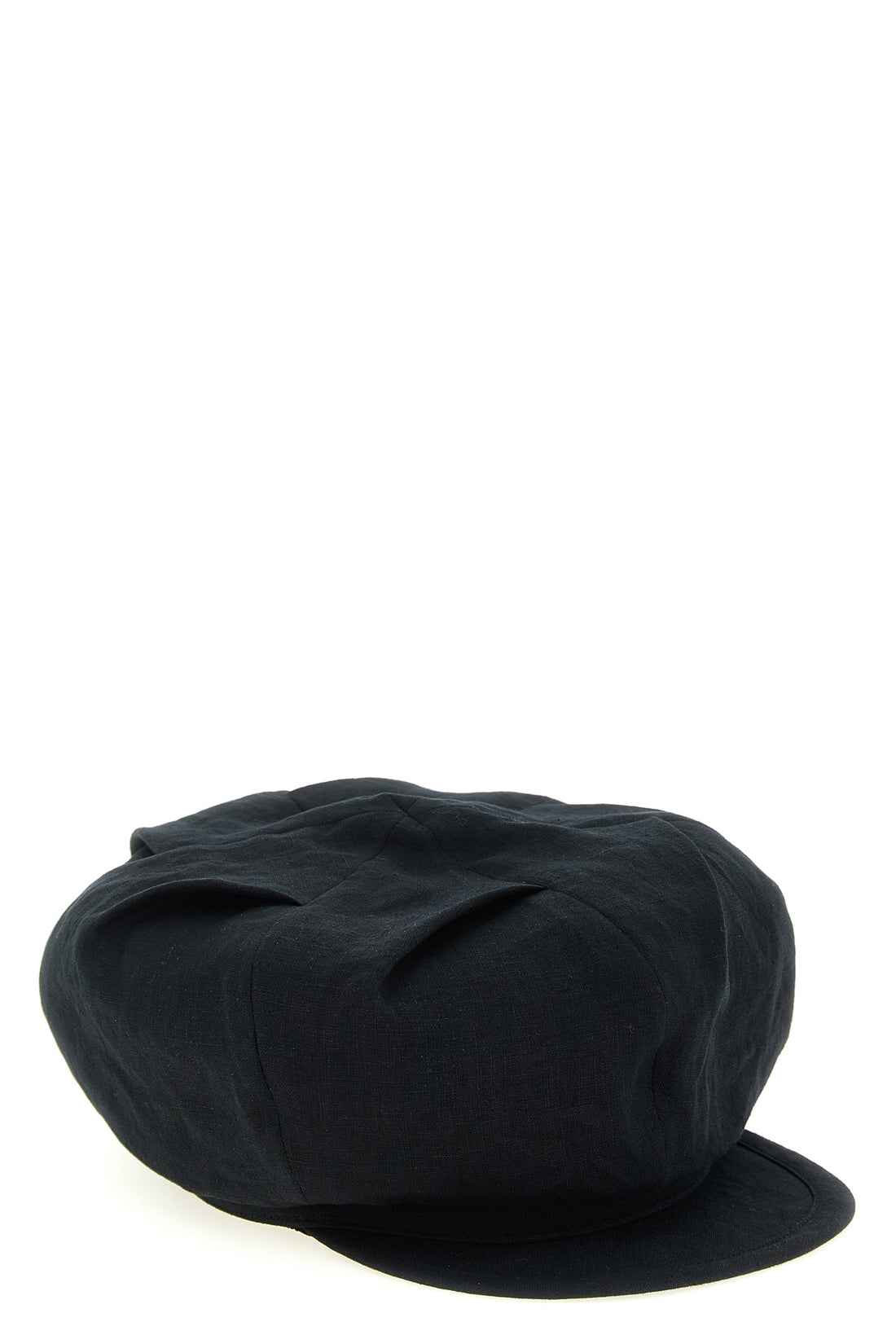 YOHJI YAMAMOTO 3 tuck casquette linen cap