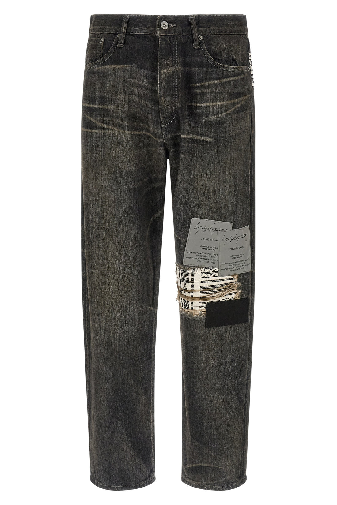 YOHJI YAMAMOTO 3 selvedge denim jeans