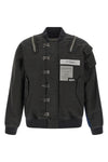 yohji yamamoto × neighborhood a-1 deck jacket in durable cotton piqué fabric