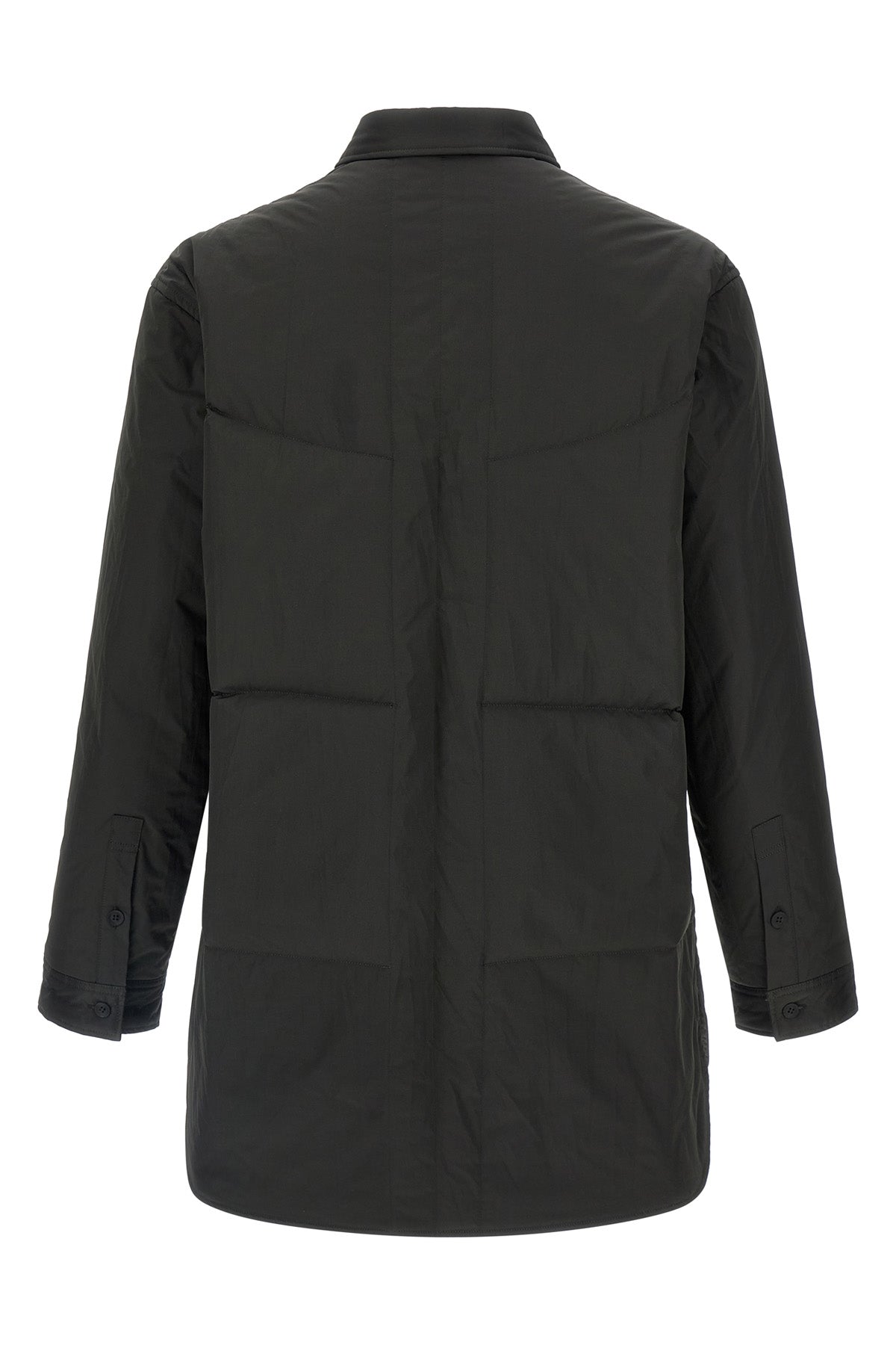 lightly padded nylon overshirt
