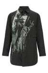 lightly padded nylon overshirt