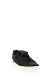 the balmain b-court sneakers in fine smooth calf leather