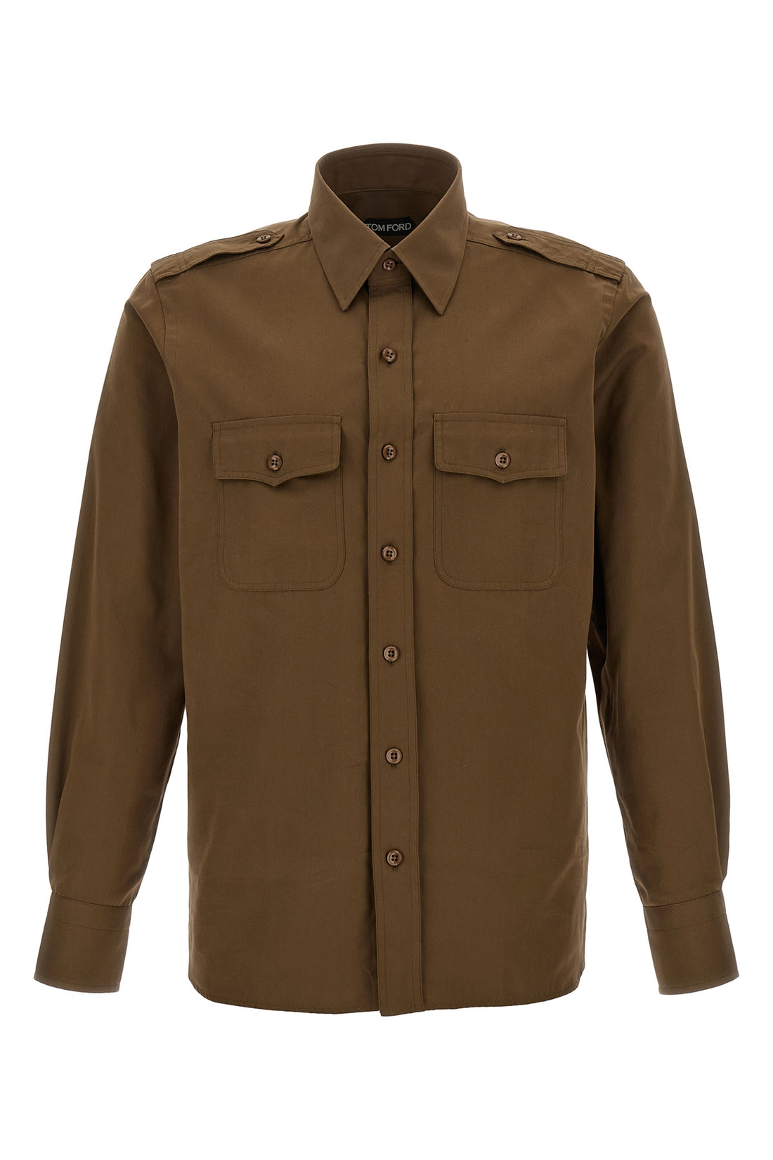 TOM FORD 42 cm military cotton blend