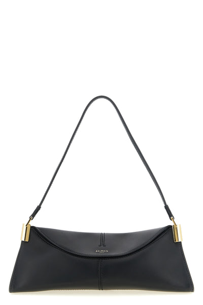 balmains 64-83 small shoulder bag in high-quality