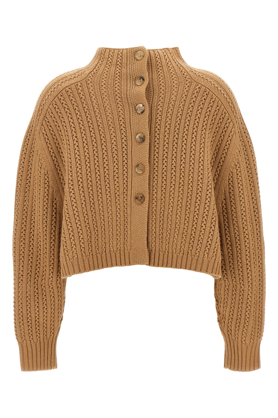 MAX MARA L hodeida openwork wool and cachemire cardigan