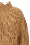 hodeida openwork wool and cachemire cardigan