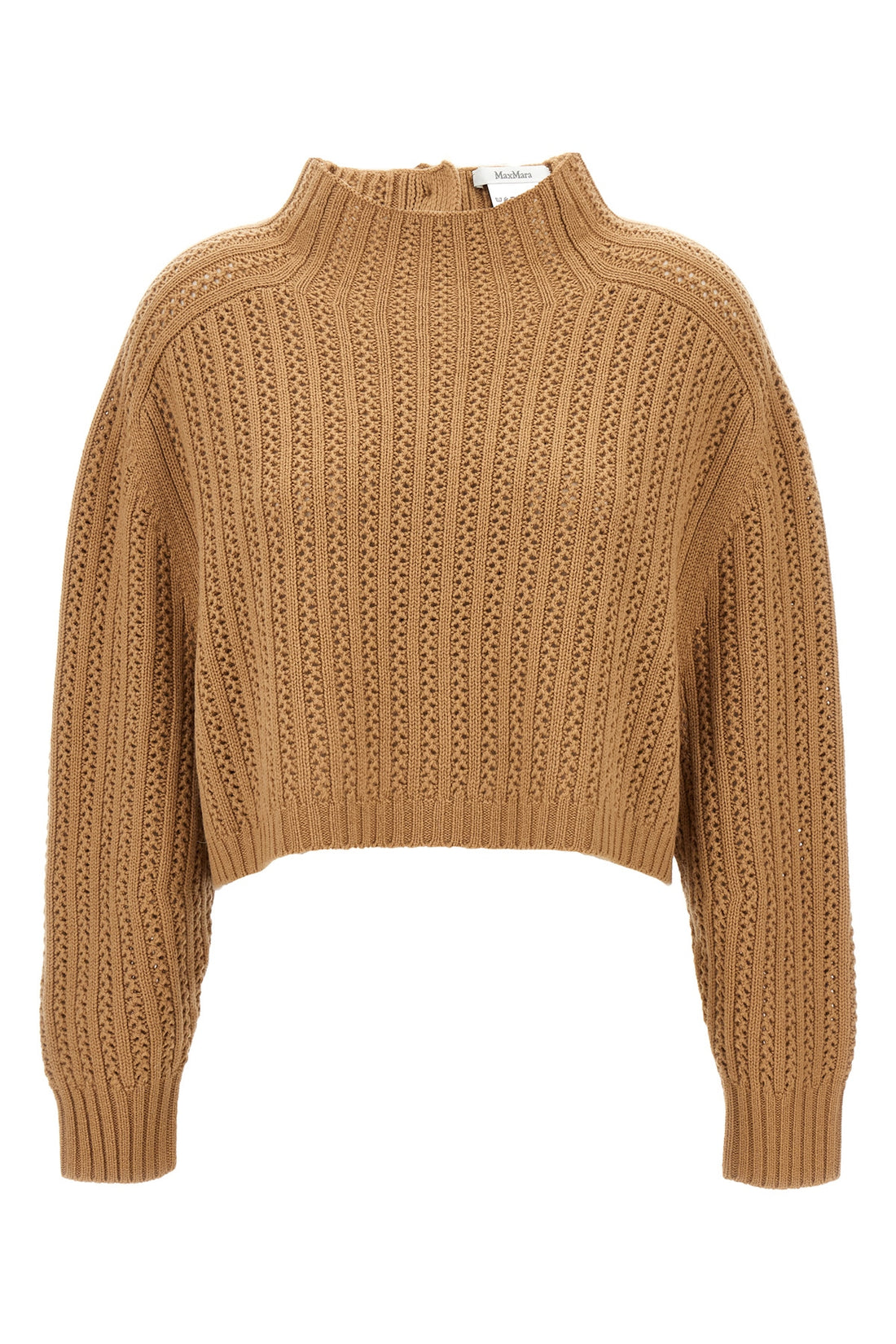 MAX MARA L hodeida openwork wool and cachemire cardigan