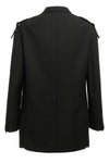 single-breasted wool blazer