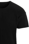 basics pleated t-shirt