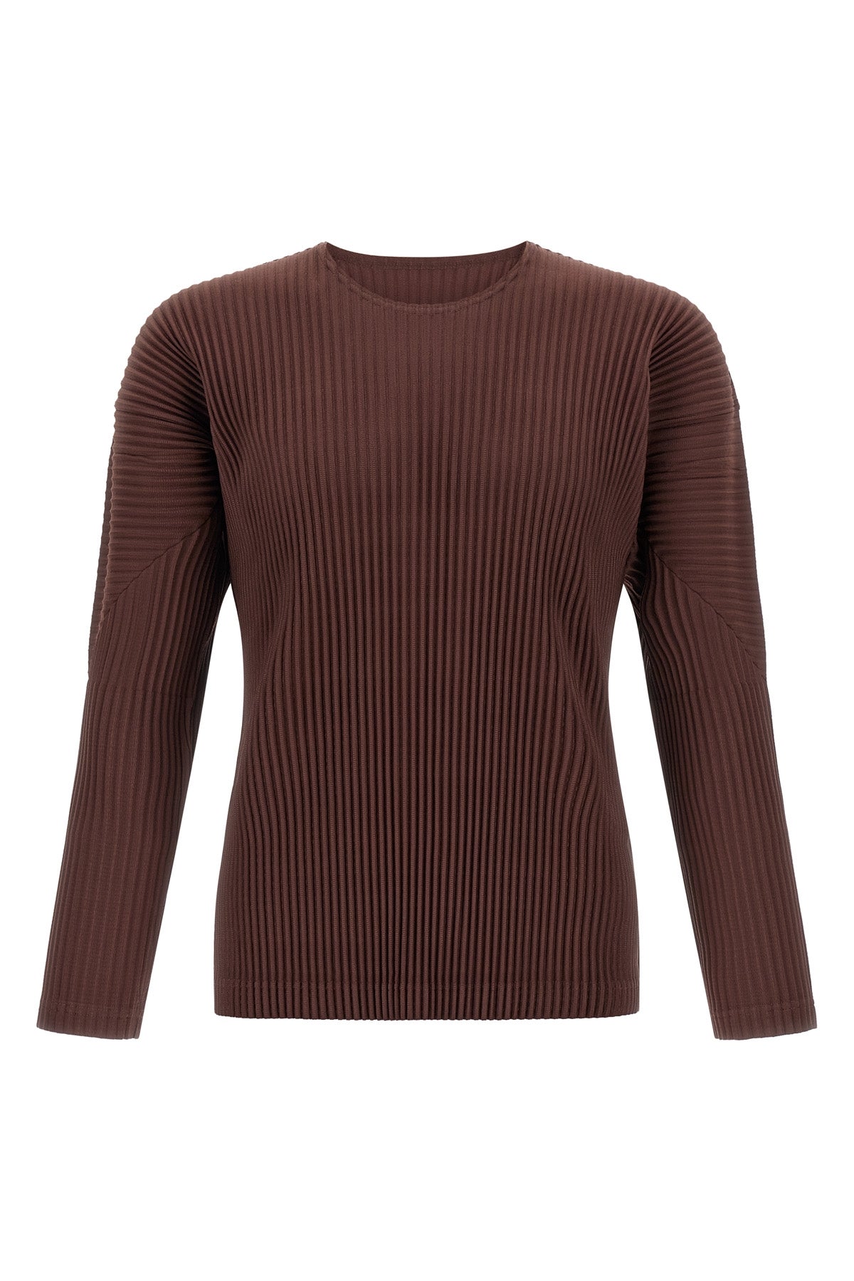 color pleats pleated t-shirt