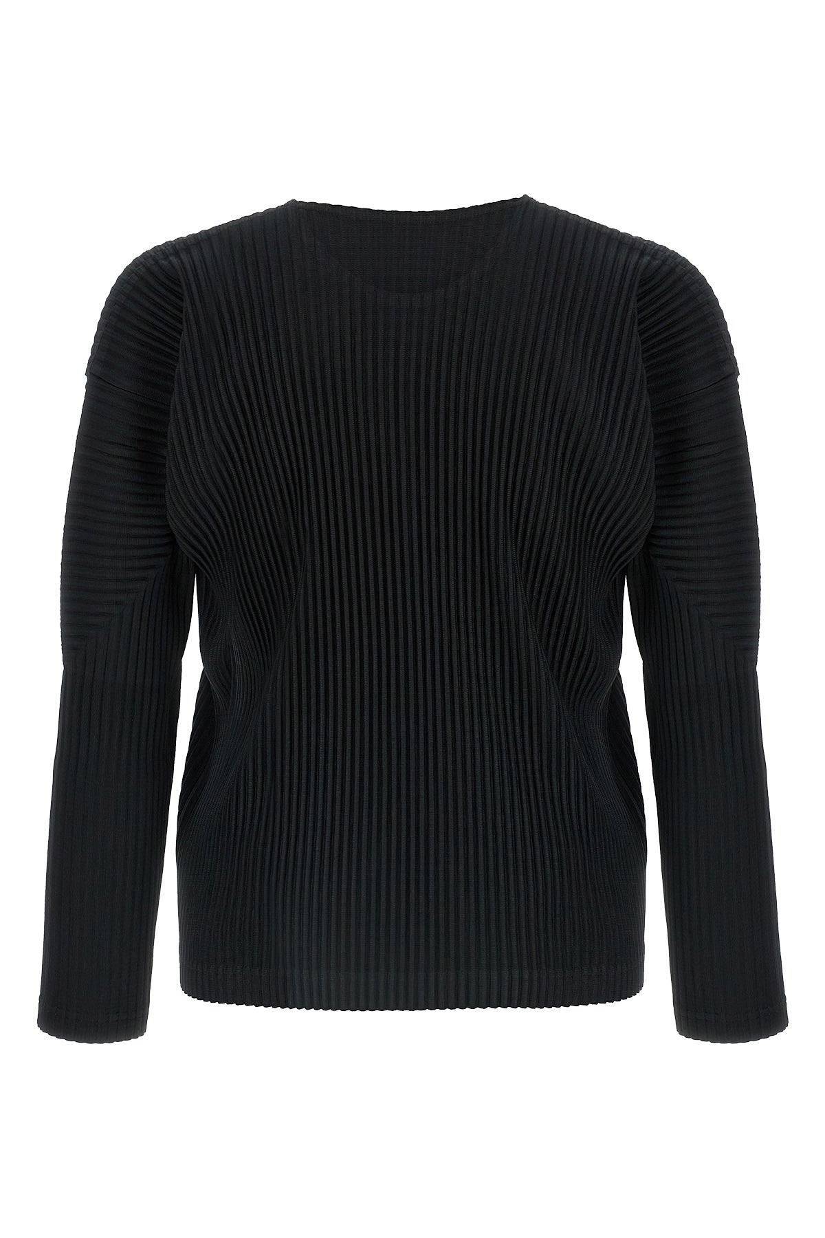 basics pleated t-shirt