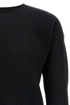 basics pleated t-shirt