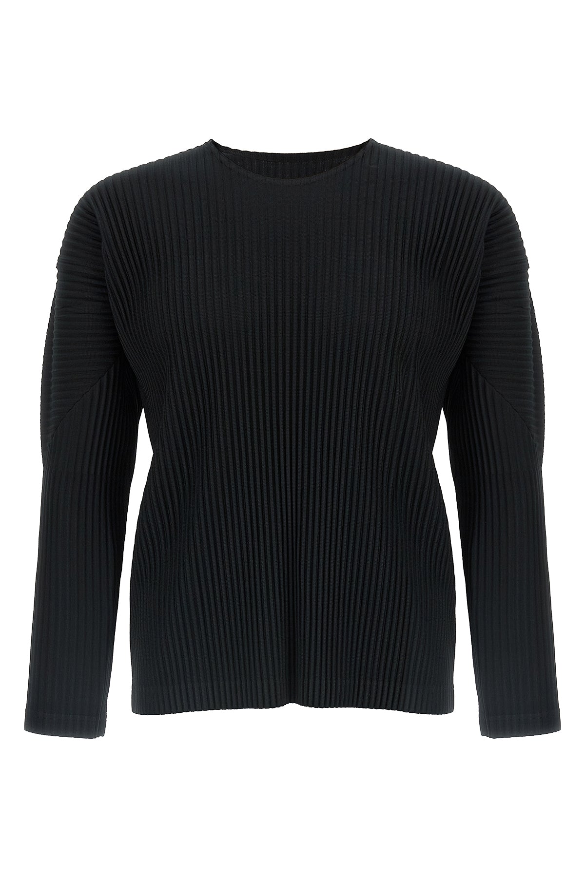 basics pleated t-shirt