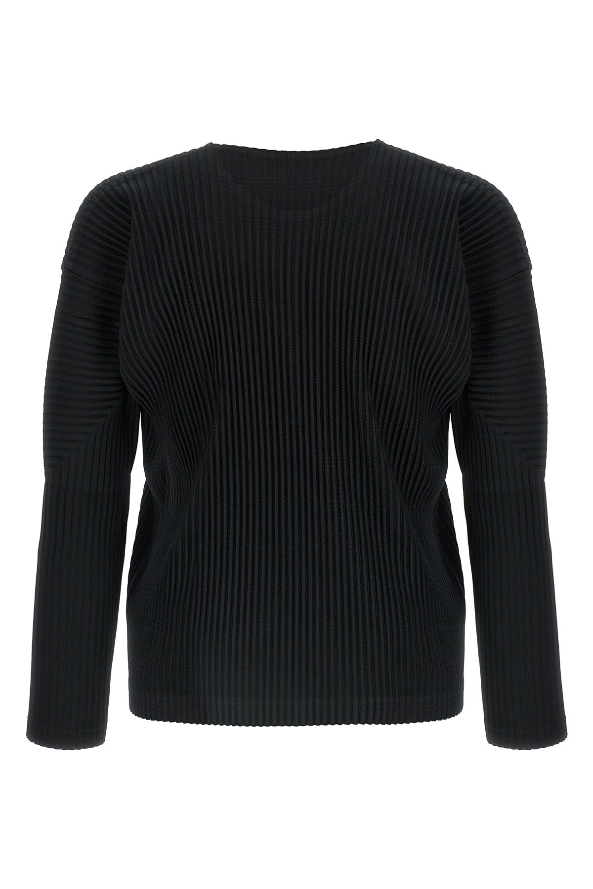 basics pleated t-shirt