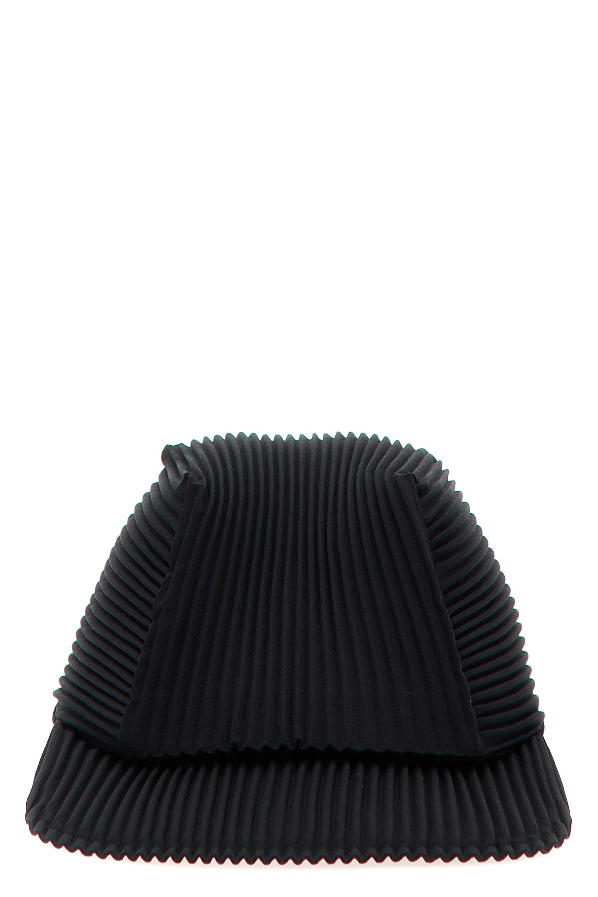 pleats pleated fabric cap