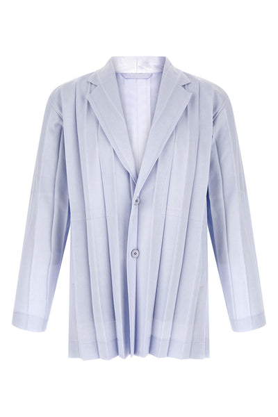 edge ensemble single-breasted blazer in fabric
