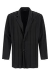 edge ensemble single-breasted blazer in fabric