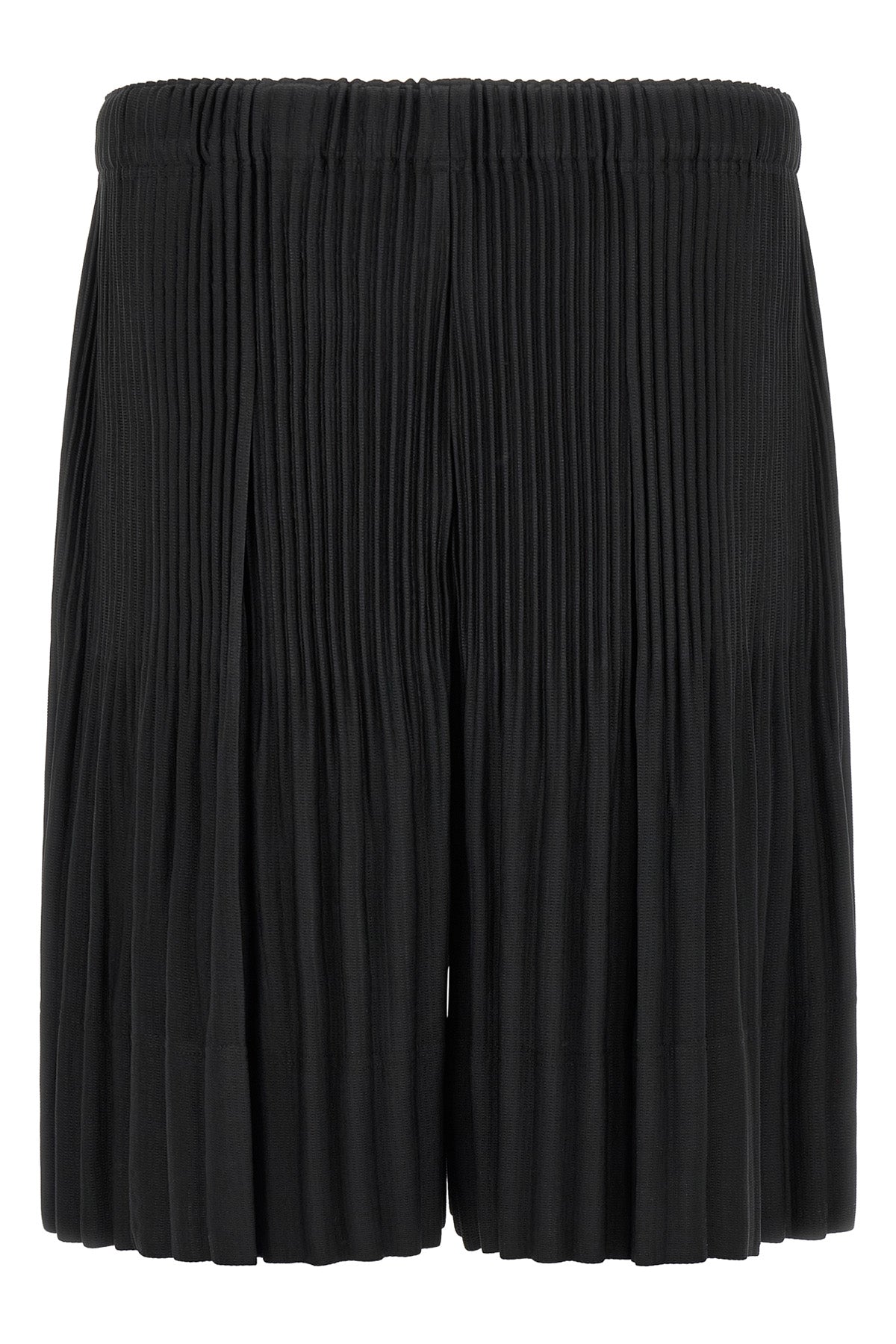 homme pleated issey miyake monthly colors: june bermuda shorts