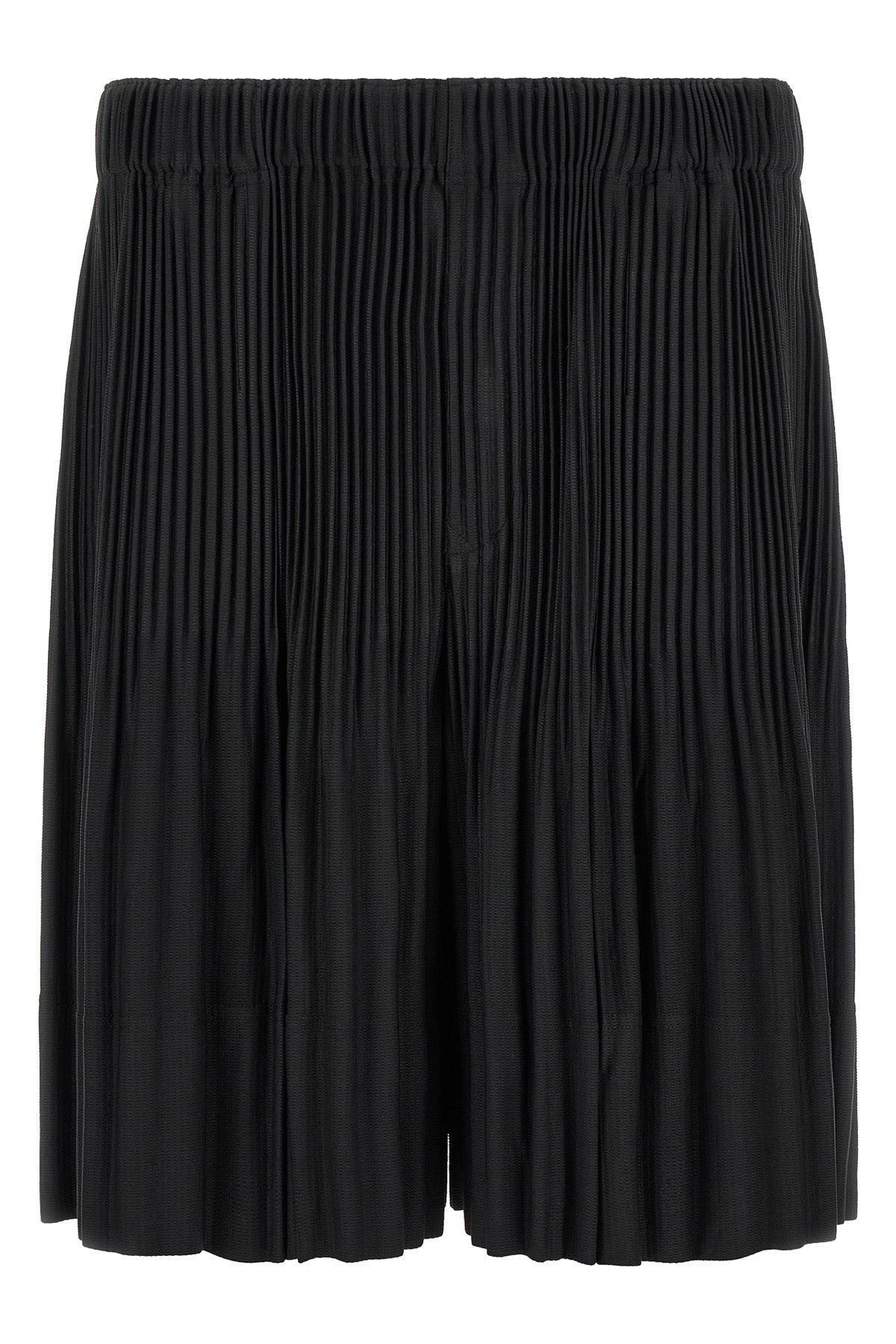 homme pleated issey miyake monthly colors: june bermuda shorts