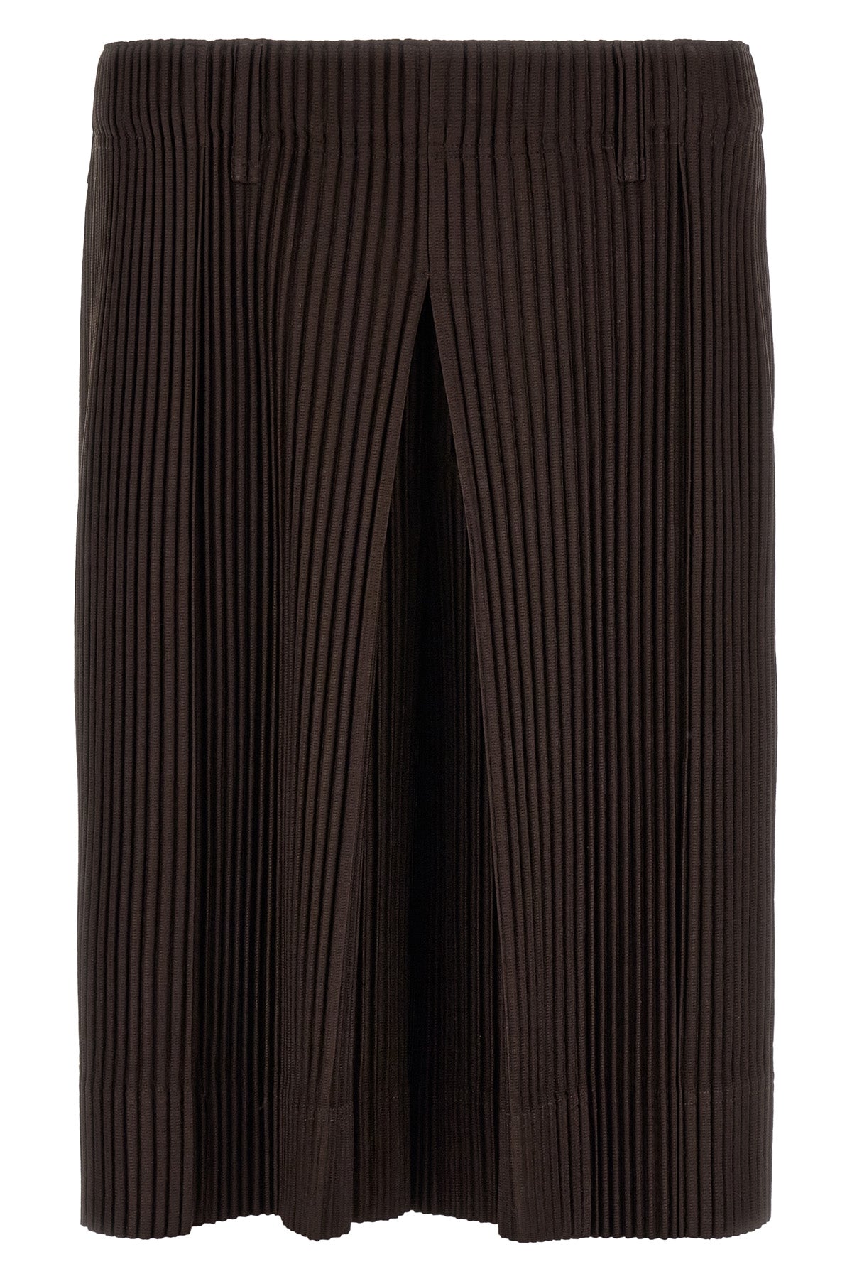 tailored pleats 2 quick-drying pleated bermuda shorts