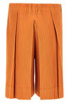 tailored pleats 2 quick-drying pleated bermuda shorts