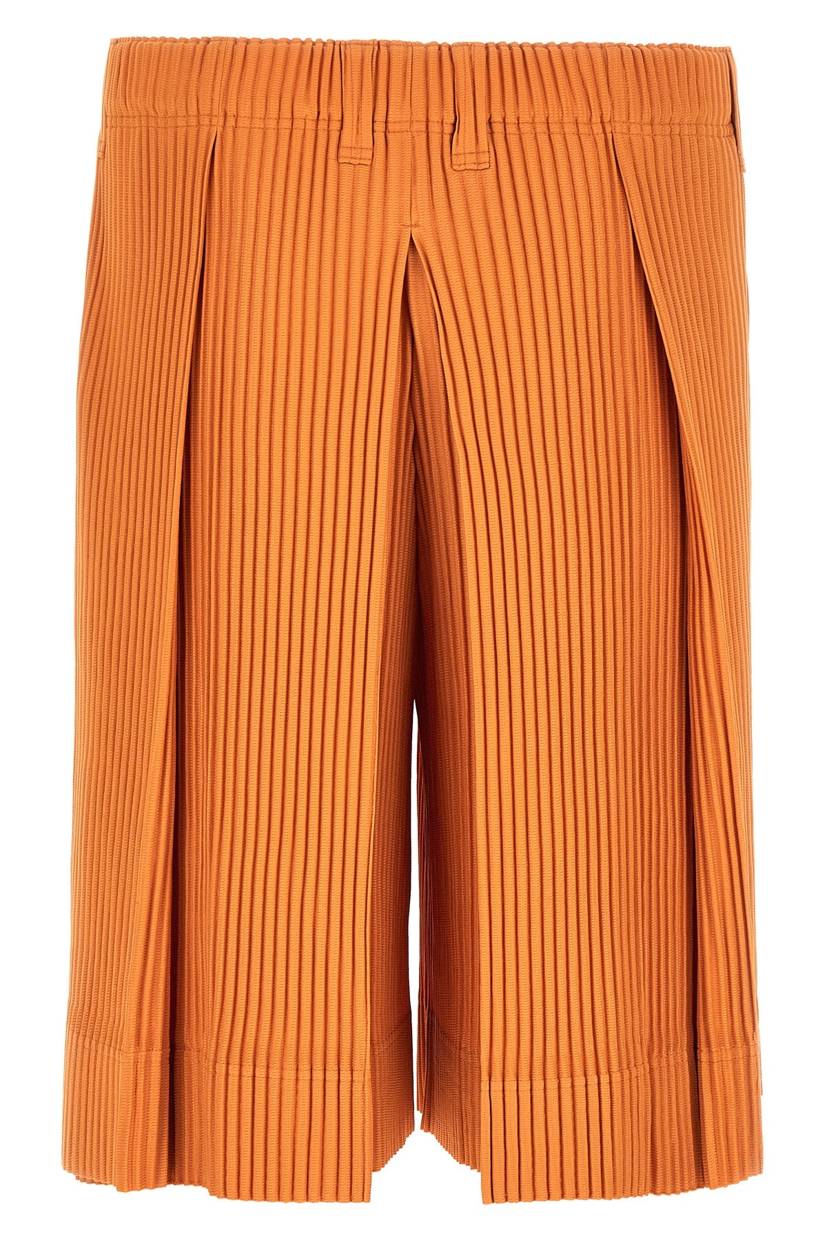tailored pleats 2 quick-drying pleated bermuda shorts