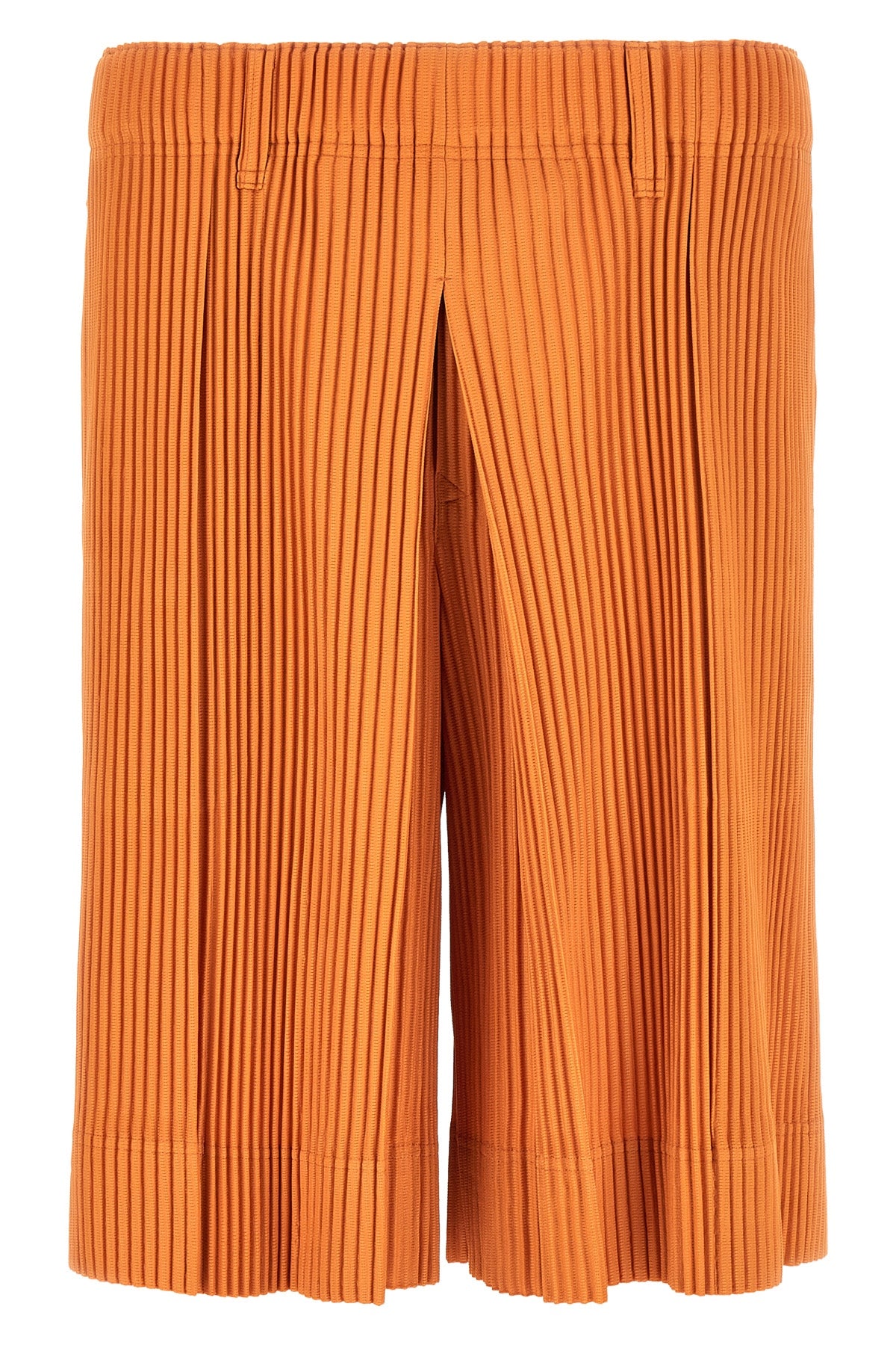 tailored pleats 2 quick-drying pleated bermuda shorts