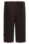 wear or wrap bermuda shorts in ribbed fabric