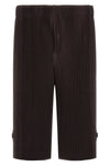 wear or wrap bermuda shorts in ribbed fabric